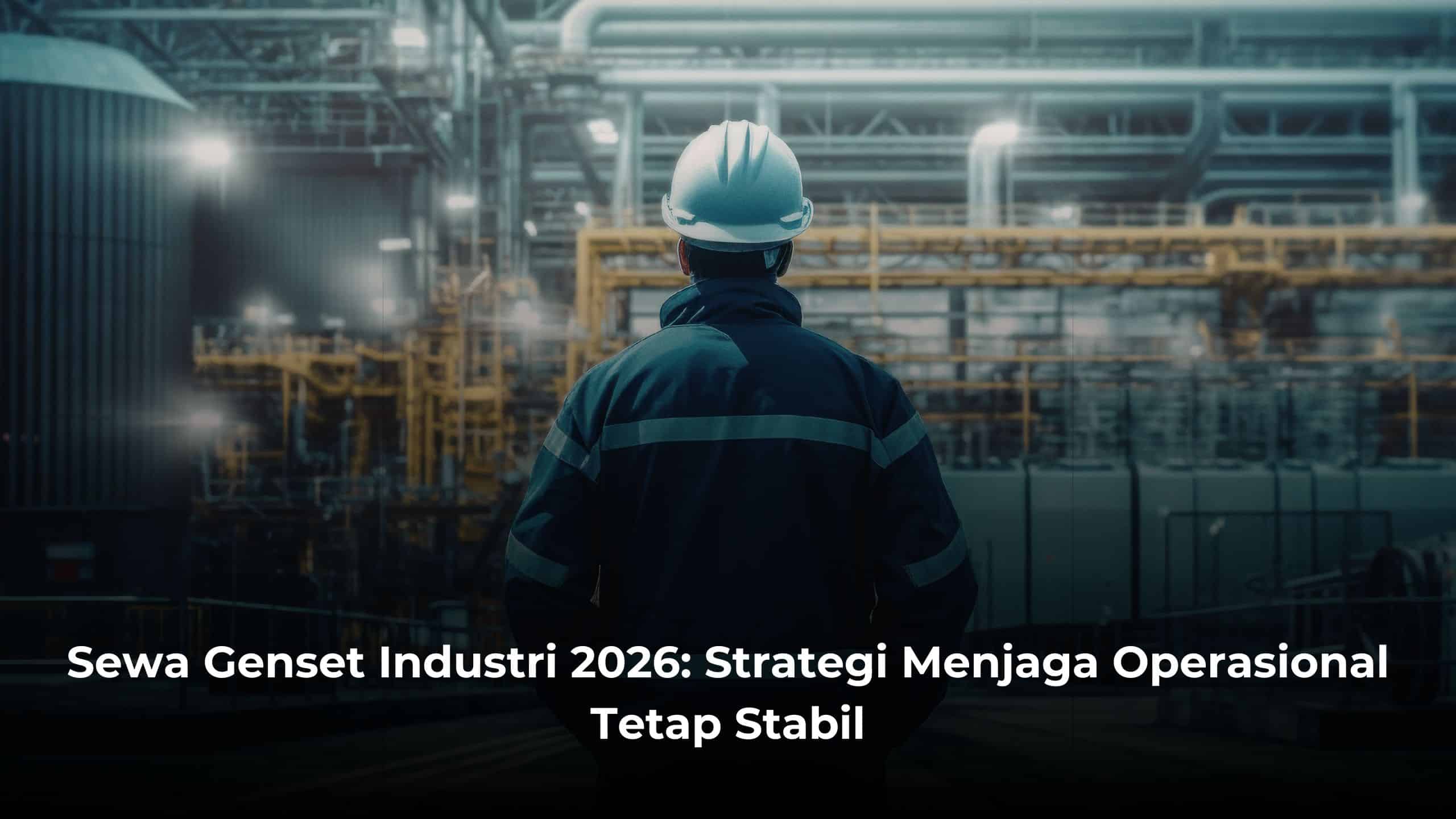 Sewa Genset Industri 2026: Strategi Menjaga Operasional Tetap Stabil